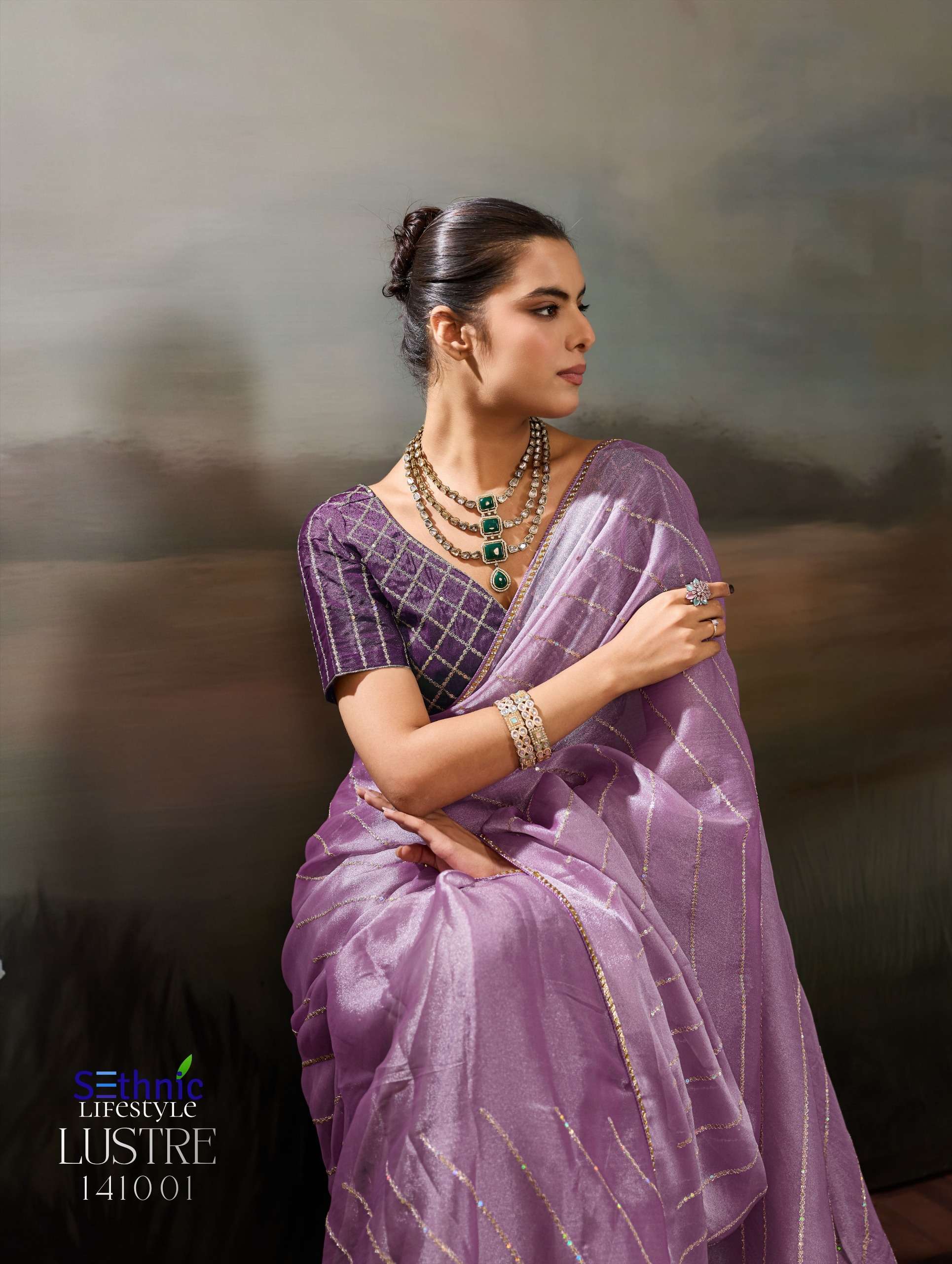 Sethnic Lifestyle Luster chic 141001 141004 super soft textured Grainy Moss Chiffon fancy fabric wholesale in surat Sethnic Lifestyle Luster chic 141001 141004 super soft textured Grainy Moss Chiffon fancy fabric wholesale in surat